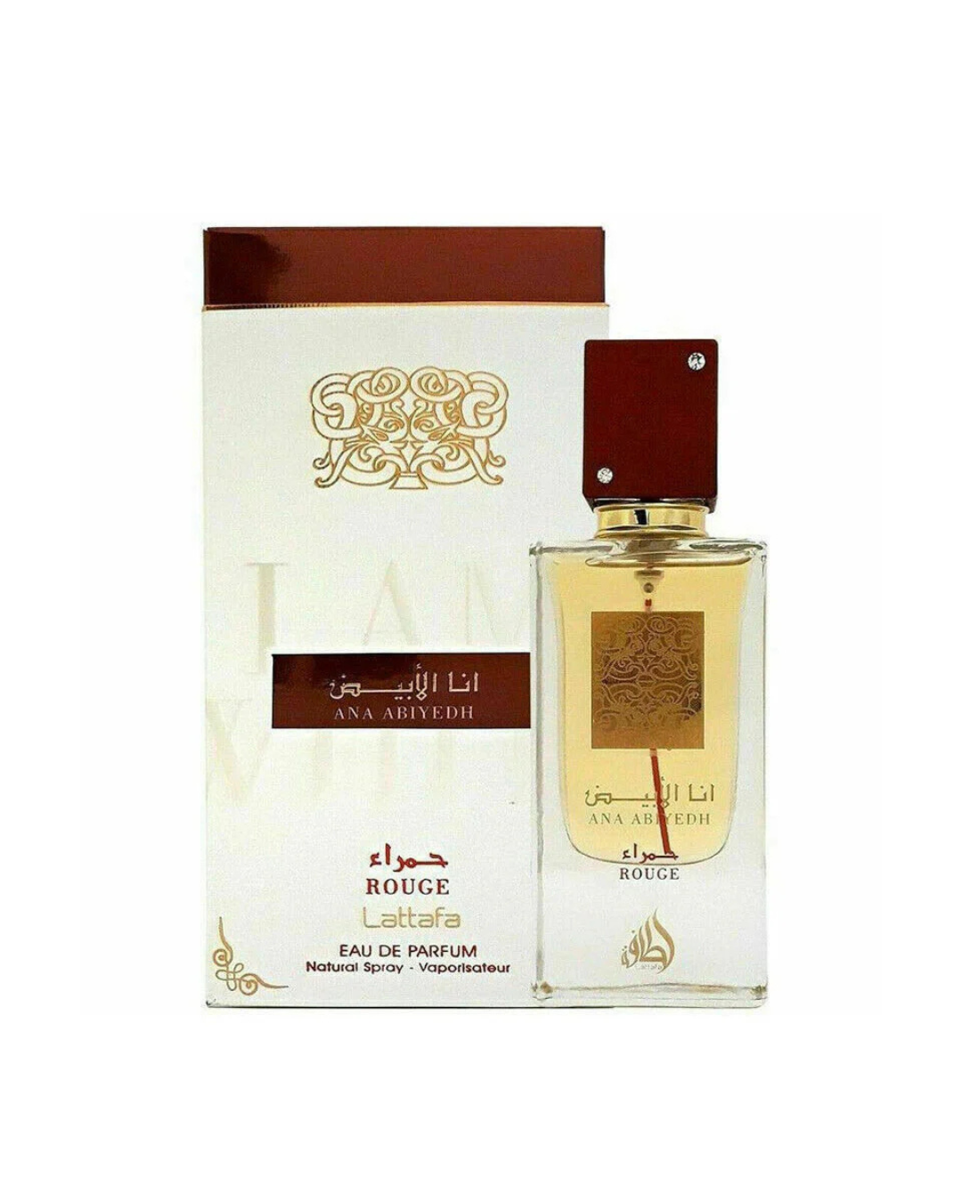 Lattafa Ana Abiyedh Rouge 60ML EDP for Women and Men