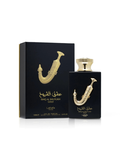 Lattafa Ishq Al Shuyukh Gold 100ML EDP for Men and Women