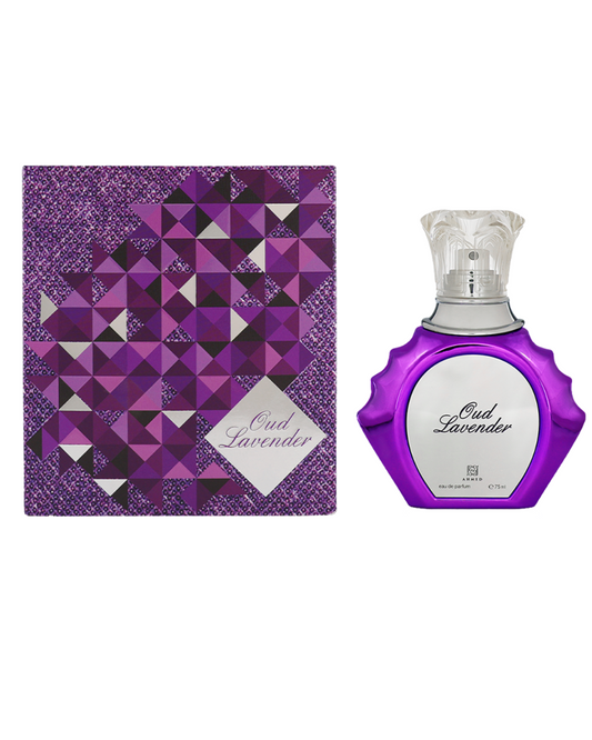 Ahmed Al Maghribi Oud Lavender EDP 75ML For Women and Men