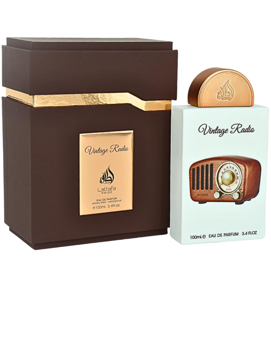 Lattafa Vintage Radio 100ml EDP for Women and Men