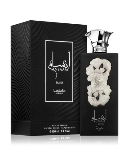 Lattafa Ansaam Silver 100ml EDP for Men & Women